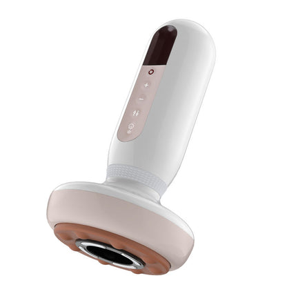 Techlove EMS Electric Multifunction Vacuum Cupping Therapy Machine Red Hot Compress 6 Suction Therapy Body Massager Hijama