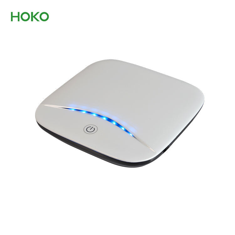 Dust Smoke Removal Carbon Filter HEPA Car Air Purifier UV