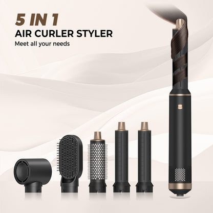 5-in-1 Hot Air Hair Styler | Salon-Style Blowout, Curl & Smooth in One Tool