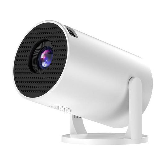 HY300 Pro 4K Smart Projector: 180° Rotating Home Cinema with HDR & Wi-Fi 6