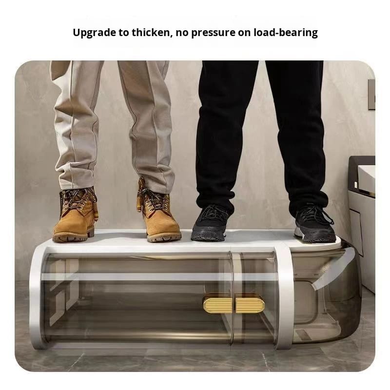 Bathroom Toilet Crevice Storage Cabinet 5-Layer Non-Folding Plastic Waterproof Modern Minimalist Narrow Floor Rack