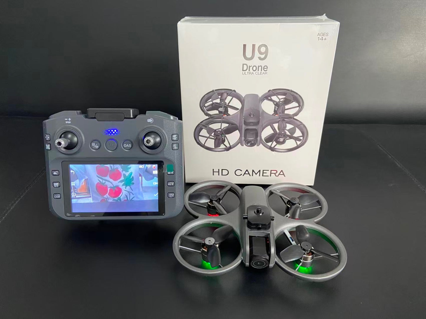 The Ultimate Intelligent Folding Drone – Pro Stability, 360° Safety, Effortless Control with HD Camera.