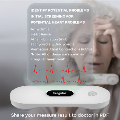 Wellue DuoEK™ S Personal ECG Monitor – Medical-Grade Handheld EKG with Real-Time OLED Display & AI Analysis – Detects AFib, Arrhythmia & Heart Pause – No Subscription, Free App for iOS & Android