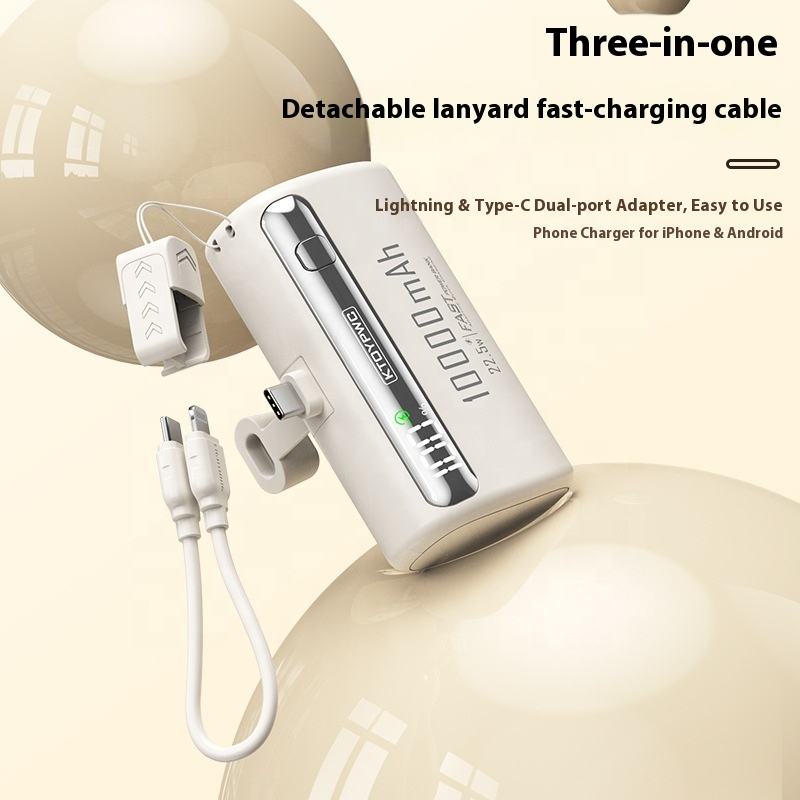 Portable Power Charger – 10000mAh Fast Charging Power Bank