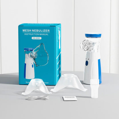 Portable Mesh Nebulizer – Quiet, Efficient Asthma & Respiratory Relief On-the-Go