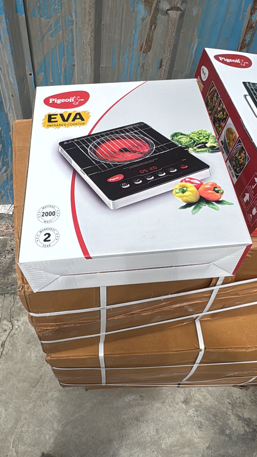 Pigeon Portable Infrared Cooker | Works with ALL Utensils | Smart LPG Alternative for Fast, Safe &amp; Energy-Efficient Cooking | 2200W