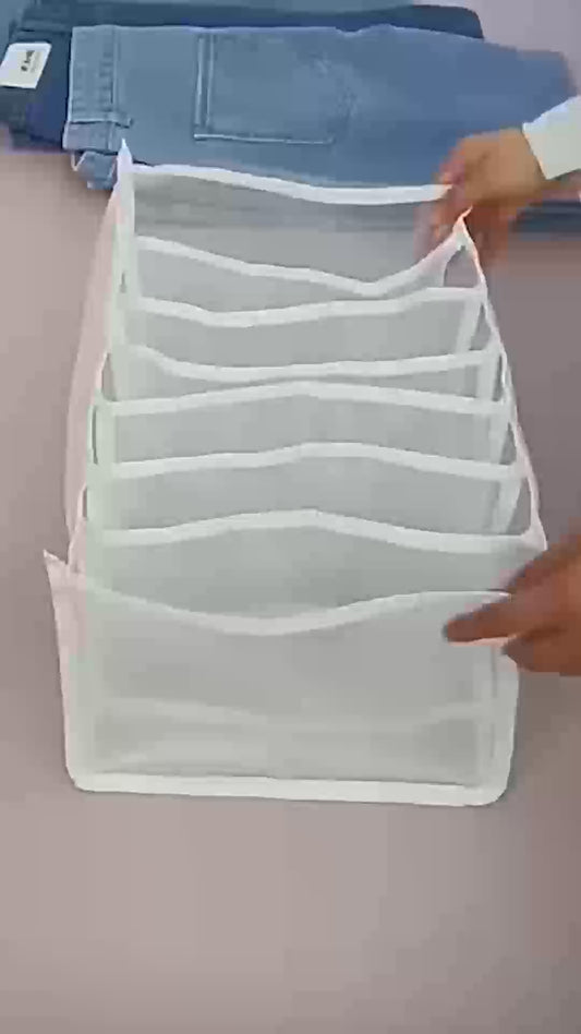 Cloths Compartment Storage Box