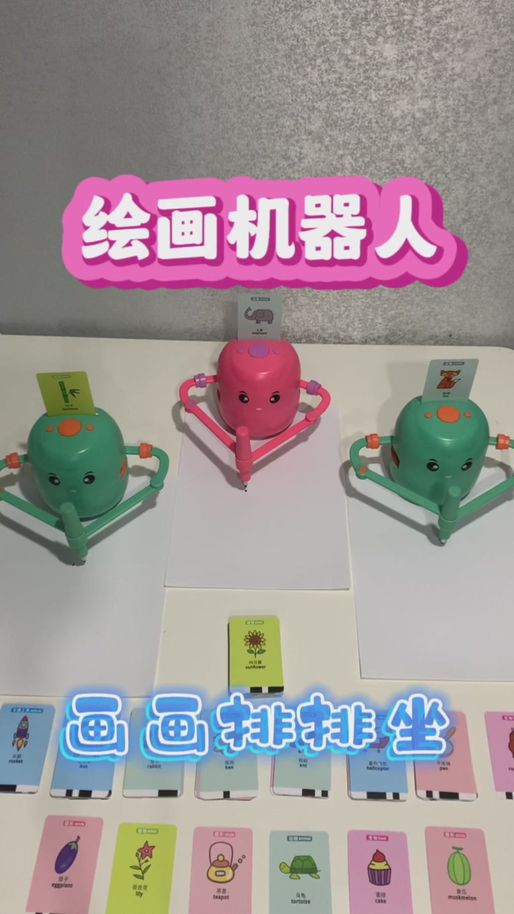 Smart Drawing Robot for Kids | Montessori Educational Art Toy with Voice Interaction, 16 Color Pens & 150 Learning Cards | Perfect Gift for 5+ Boys & Girls