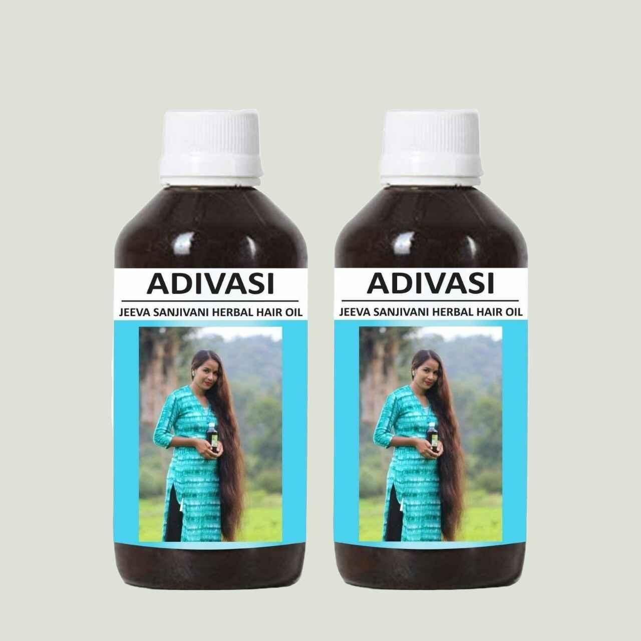 Adivasi Jeeva Sanjivani Herbal Hair Oil  (Pack of 2)