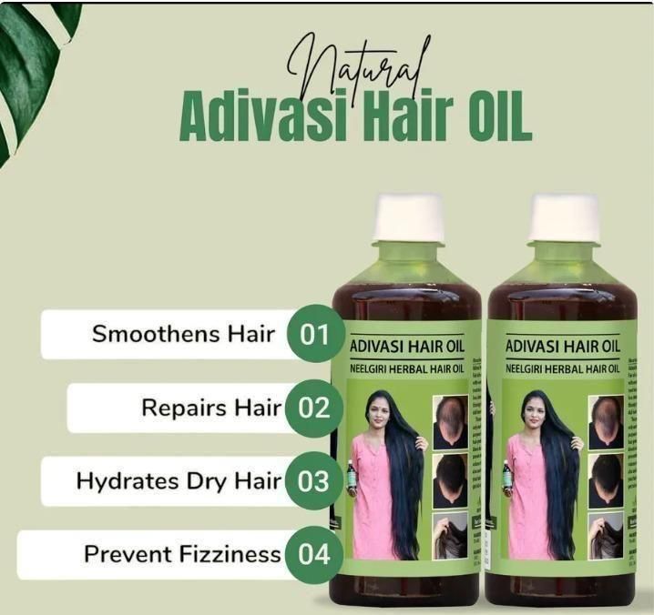 🔥Last Day Sale 60% Off🔥 Adivasi Neelgiri Herbal Hair Oil 125ML (Buy 1 Get 1 Free)