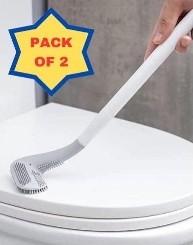 🚽 Toilet Cleaner Brush, Flexible Brush - Clean toilet from any angle (Buy 1 Get 1 Free)