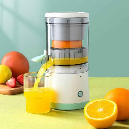 Electric Fruit Juicer Machine for Travel & Kitchen Purpose, Portable, Rechargeable.